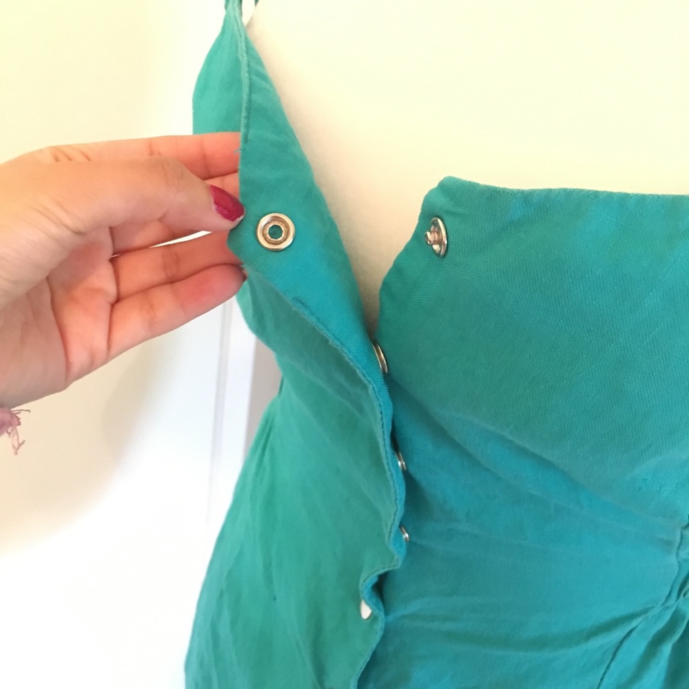 Turquoise romper - Picture 3 of 4